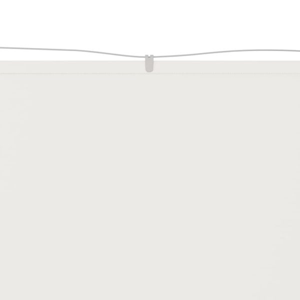 Okomita tenda bijela 100 x 1000 cm od tkanine Oxford