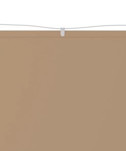 Okomita tenda smeđe-siva 180 x 360 cm od tkanine Oxford