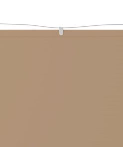 Okomita tenda smeđe-siva 60 x 1000 cm od tkanine Oxford