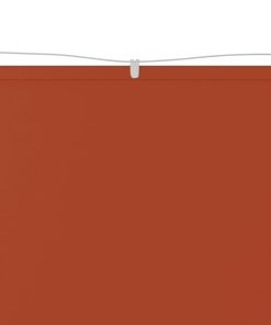 Okomita tenda terakota 180 x 270 cm od tkanine Oxford