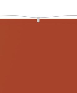 Okomita tenda terakota 180 x 420 cm od tkanine Oxford