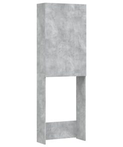 Ormarić za perilicu rublja siva boja betona 64 x 25