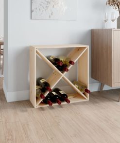 Ormarić za vino 62 x 25x 62 cm od masivne borovine