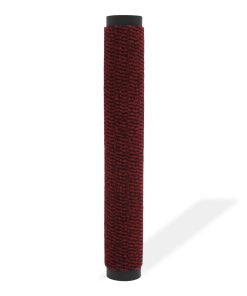 Otirač za Zadržavanje Prašine Pravokutni 90x150 cm Crveni