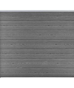 Panel za ogradu WPC 175 x 146 cm sivi