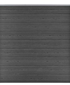 Panel za ogradu WPC 180 x 186 cm crni