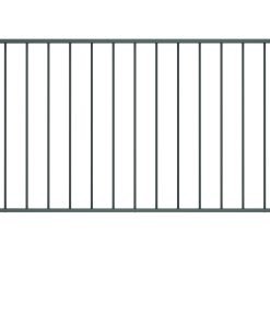 Panel za ogradu sa stupovima čelični 1
