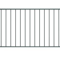 Panel za ogradu sa stupovima čelični 1