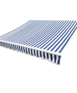 Platno za tendu plavo-bijelo 450 x 300 cm