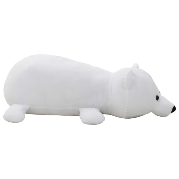 Plišani polarni medvjed bijeli