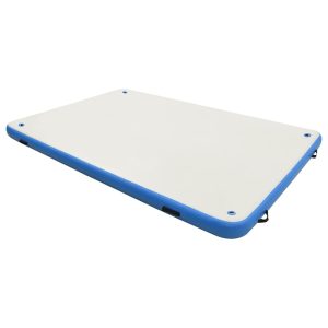 Plutajuća platforma na napuhavanje plavo-bijela 300x150x15 cm