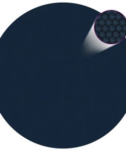 Plutajući PE solarni pokrov za bazen 300 cm crno-plavi