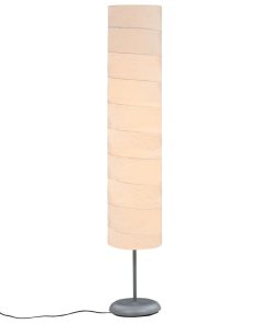 Podna svjetiljka s postoljem 121 cm bijela E27