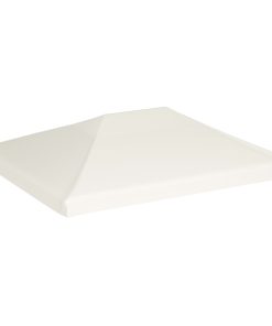 Pokrov za sjenicu 310 g/m² 4 x 3 m krem-bijeli