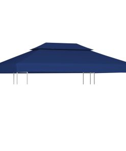 Pokrov za sjenicu s 2 razine 310 g/m² 4 x 3 m plavi