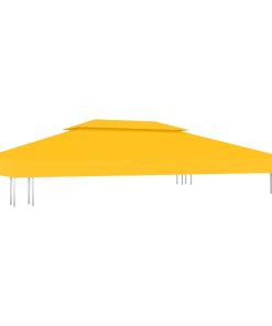 Pokrov za sjenicu s 2 razine 310 g/m² 4 x 3 m žuti