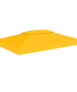 Pokrov za sjenicu s 2 razine 310 g/m² 4 x 3 m žuti
