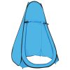 Prigodni šator za tuširanje plavi