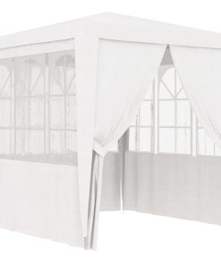 Profesionalni šator za zabave 2 x 2 m bijeli 90 g/m²
