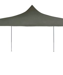 Profesionalni sklopivi šator za zabave 2 x 2 m čelični antracit
