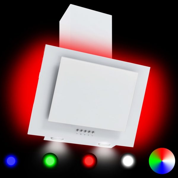 RGB napa LED 60 cm od nehrđajućeg čelika i kaljenog stakla