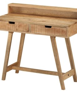 Radni stol 100 x 45 x 90 cm od masivnog grubog drva manga