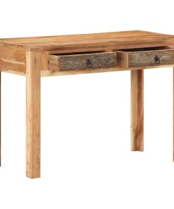 Radni stol 110 x 50 x 75 cm od masivnog obnovljenog drva