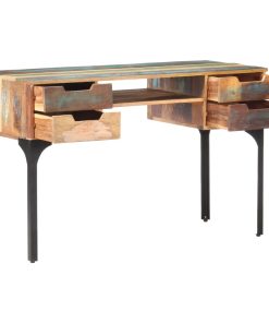 Radni stol 118 x 48 x 75 cm od masivnog obnovljenog drva