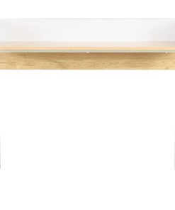 Radni stol bijeli i boja hrasta 90 x 60 x 88 cm