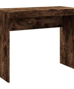 Radni stol boja dimljenog hrasta 90x40x72 cm konstruirano drvo