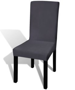 Rastezljive navlake za stolice 4 kom Antracit boja