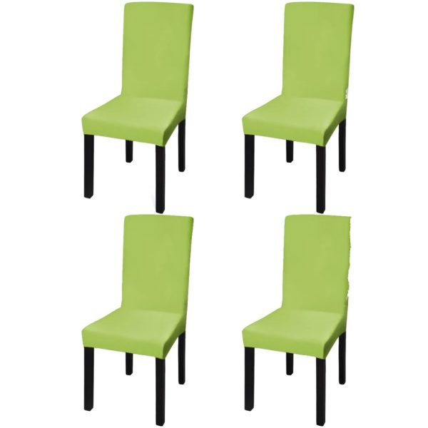 Rastezljive navlake za stolice 4 kom Zelena boja