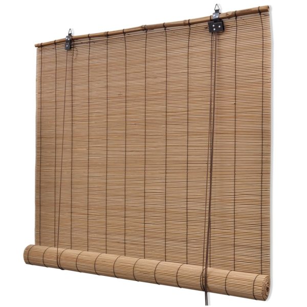 Rolete za zatamnjivanje od bambusa 150x160 cm smeđe