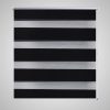 Rolo crne zavjese sa zebrastim linijama 40 x 100 cm