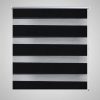 Rolo crne zavjese sa zebrastim linijama 80 x 175 cm