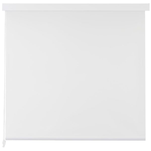 Rolo zastor za tuš 80 x 240 cm bijeli