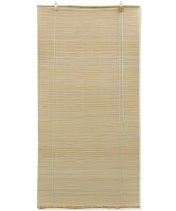Rolo zavjesa od bambusa prirodna boja 100 x 160 cm
