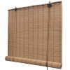 Rolo zavjesa od bambusa smeđa boja 120 x 220 cm
