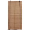 Rolo zavjesa od bambusa smeđa boja 80 x 160 cm