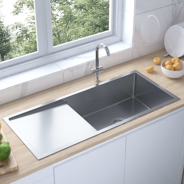 Ručno rađeni kuhinjski sudoper od nehrđajućeg čelika