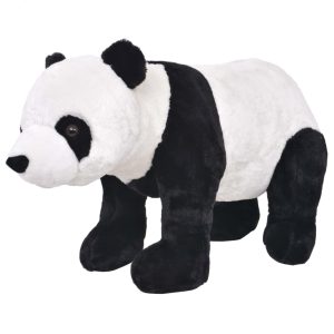 Samostojeća plišana panda crno-bijela XXL
