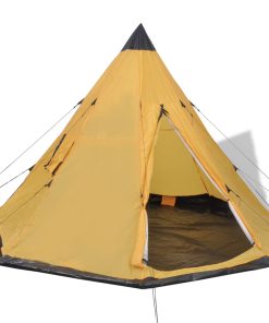 Šator za 4 osobe žuti