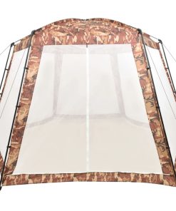 Šator za bazen od tkanine 500 x 433 x 250 cm maskirni