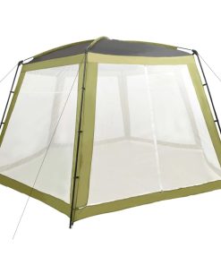 Šator za bazen od tkanine 590 x 520 x 250 cm zeleni