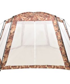 Šator za bazen od tkanine 660 x 580 x 250 cm maskirni