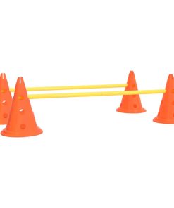 Set prepreka za treniranje pasa narančasto-žuti
