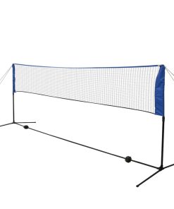 Set za Badminton s Mrežom i Lopticama 300x155 cm