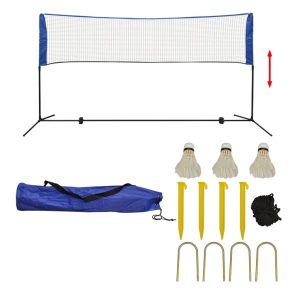 Set za Badminton s Mrežom i Lopticama 300x155 cm