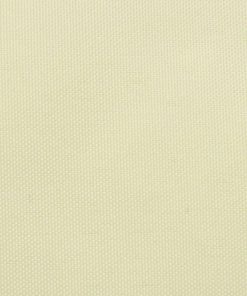 Sjenica od Oksford Tkanine Trokutasta 5x5x5 m Krem