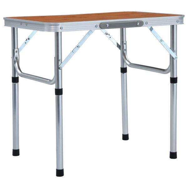 Sklopivi stol za kampiranje aluminijski 60 x 45 cm